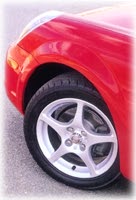 2000 Toyota MR2 Spyder Aluminum Alloy Wheel